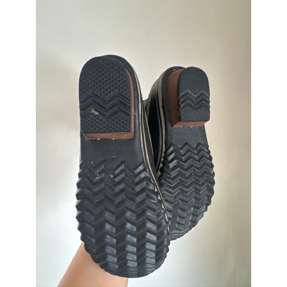 Sorel Women's Slimpack Riding Tall II Waterproof Boots in Black, Size 6.5 - Picture 6 of 7